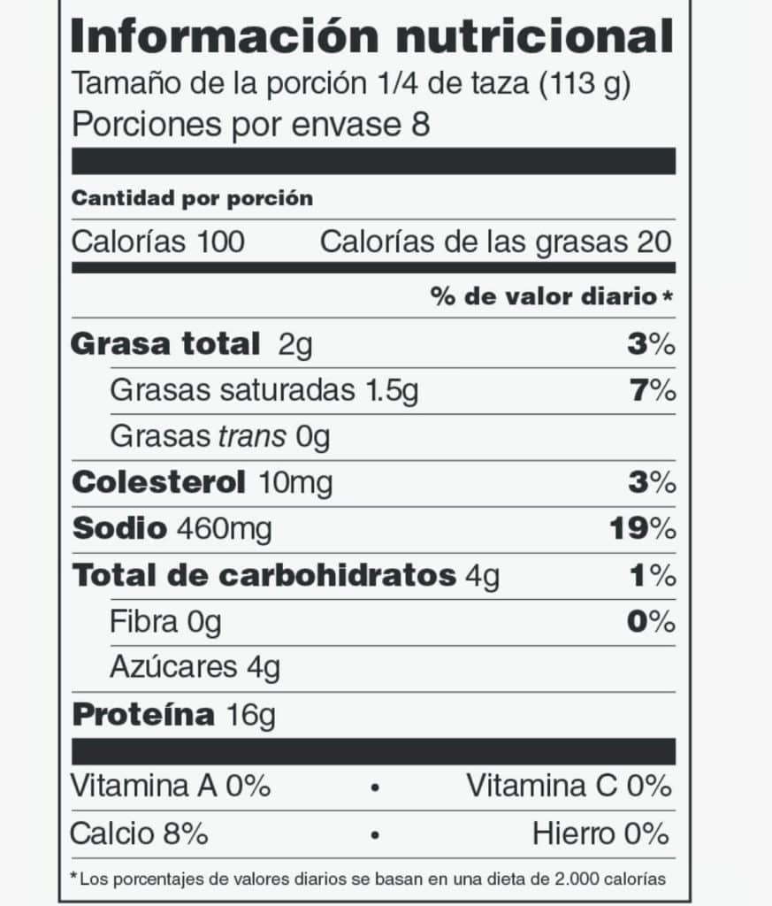 etiquetado nutricional 4