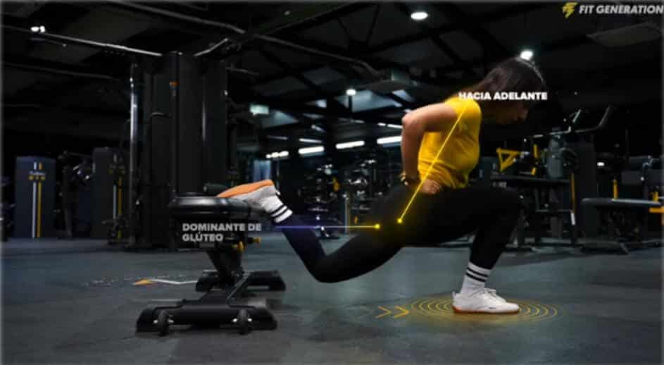 Cómo hacer sentadillas búlgaras correctamente 17 » Tienda VitaSport Inclinación correcta del tronco