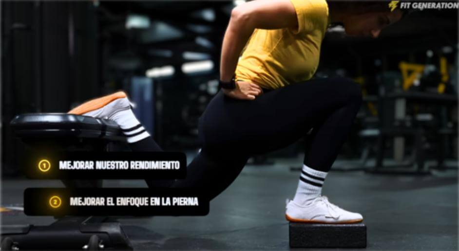 Cómo hacer sentadillas búlgaras correctamente 5 » Tienda VitaSport Sentadilla búlgara mejorar rendimiento