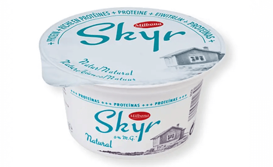 ¿Cuáles son los mejores yogures proteicos del mercado? 3 » Tienda VitaSport Yogurt Skyr Milbona