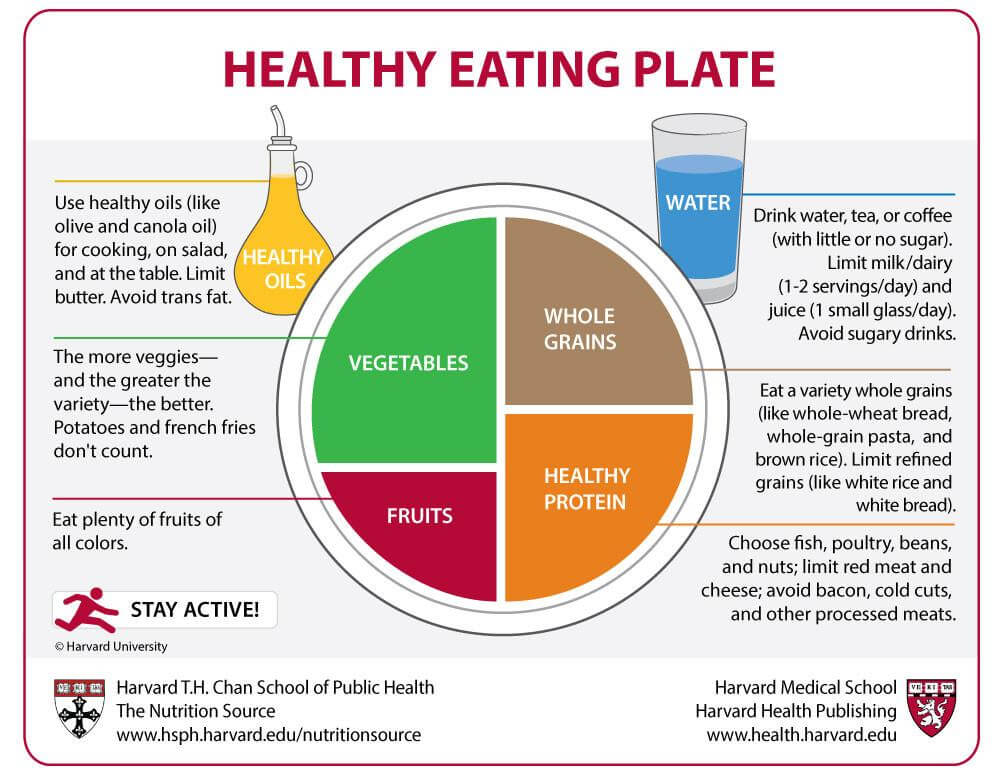 ¿Cómo planificar una dieta saludable adaptada a ti? 2 » Tienda VitaSport Plato para una alimentación saludable