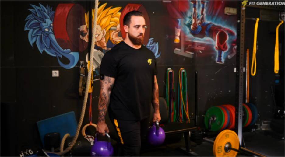 Los 5 mejores ejercicios para ganar fuerza en todo el cuerpo 114 » Tienda VitaSport Ejercicio de paseo del granjero
