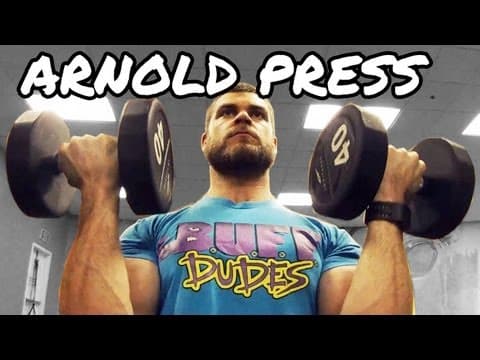 Press arnold vs press militar con mancuernas, ¿cuál es mejor? 174 YouTube Video
