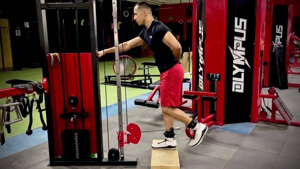 Las 4 mejores variantes del curl femoral 7 » Tienda VitaSport Curl Femoral Polea Baja con Tobillera
