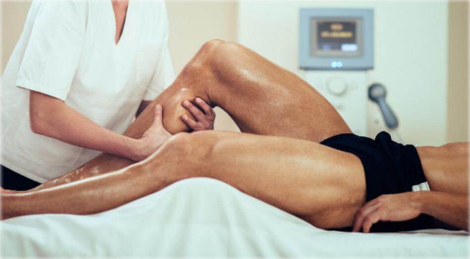 Terapia manual de un fisioterapeuta