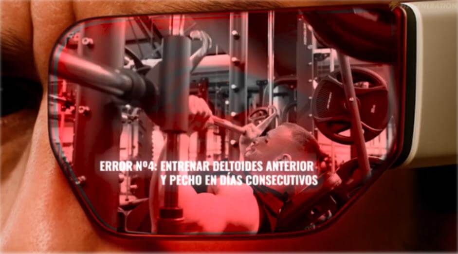 5 errores que debes evitar al entrenar tus hombros 15 » Tienda VitaSport Entrenar deltoides anterior