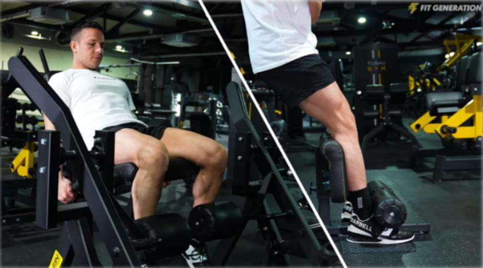 Añadir intensidad extensiones de rodilla