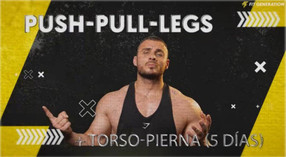 Rutina Push pull legs