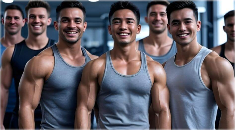 Hombres consumo de esteroides