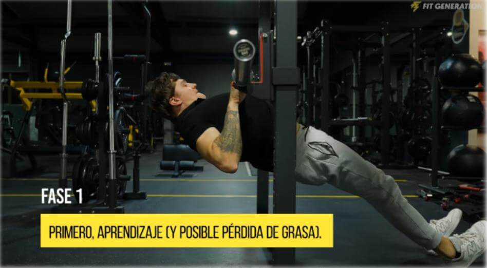 Cómo aumentar significativamente tu número de dominadas 20 » Tienda VitaSport Primera fase en dominadas