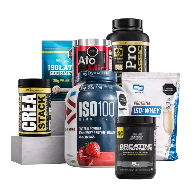 Bodegón Productos Vita FIT Club sin fondo