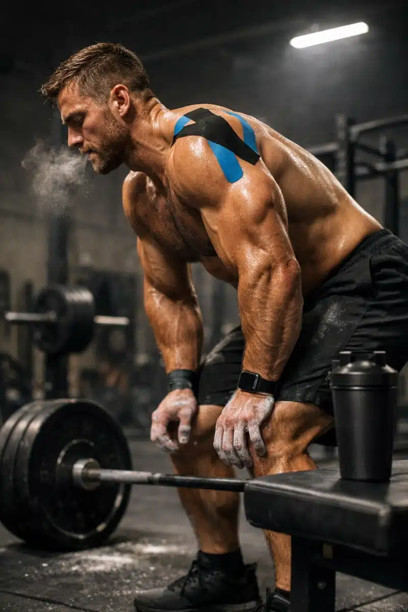 Activación científica de la síntesis muscular con proteína whey Síntesis de proteína muscular en laboratorio deportivo